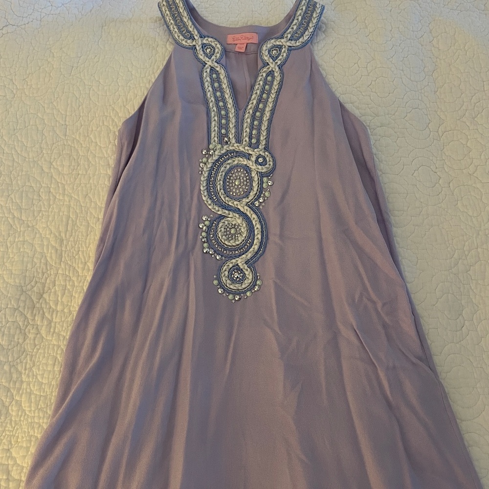 XXS lily pulitzer lilac valli soft shell dress